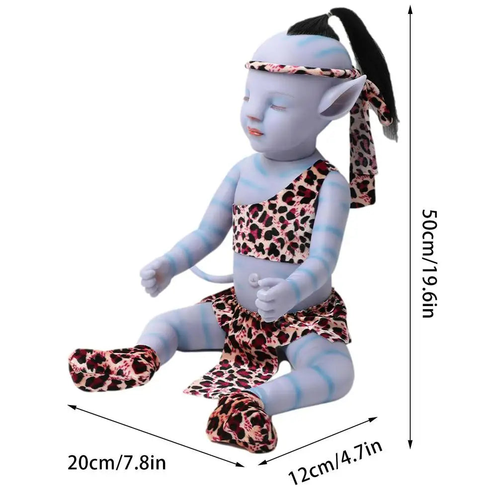 New Luminous Avatar Reborn Doll Kids Toys Lifelike Rebirth Baby Doll Kids Room Decoration Accessories Boys Girls Birthdays Gift ShopOnlyDeal