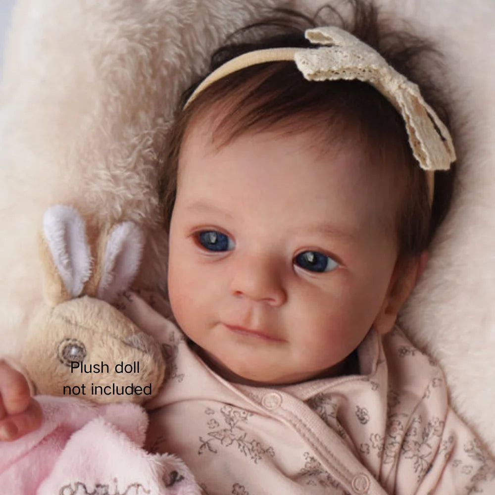 18 Inch Lifelike Finished Reborn Dolls Felicia Silicone Vinyl Or Cloth Doll Adorable Newborn Girl Birthday Christmas Gift Toy ShopOnlyDeal