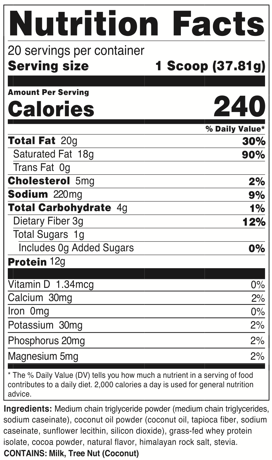 Meal Replacement TeamKeto