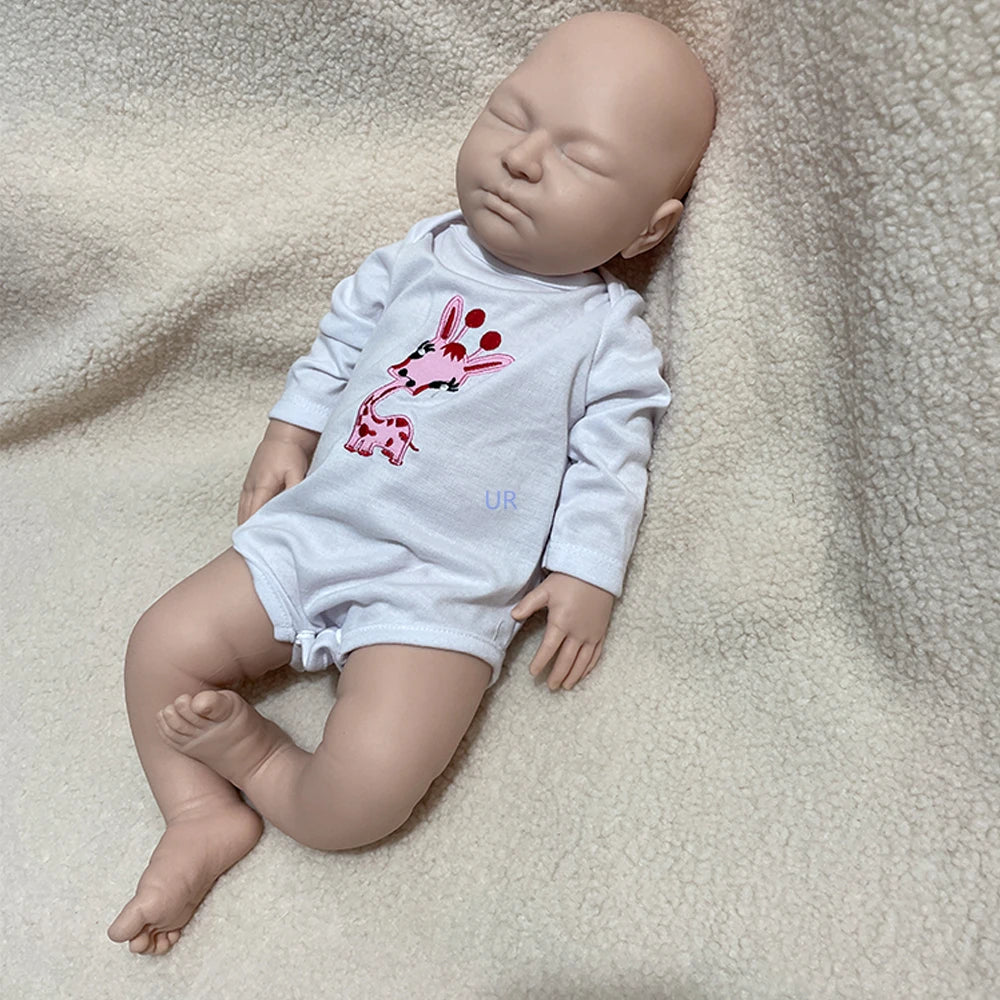 55cm Silicone Reborn Baby Doll Lifelike Girl With Skin Details For Kids Xmas Birthday Parents New Year Gift Dolls Collectible ShopOnlyDeal