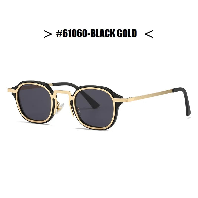 2024 New Fashion Classic Round Women Sunglasses Personalized Metal Leg Design Retro Ocean Film Men's Outdoor Driving Glasses ShopOnlyDeal