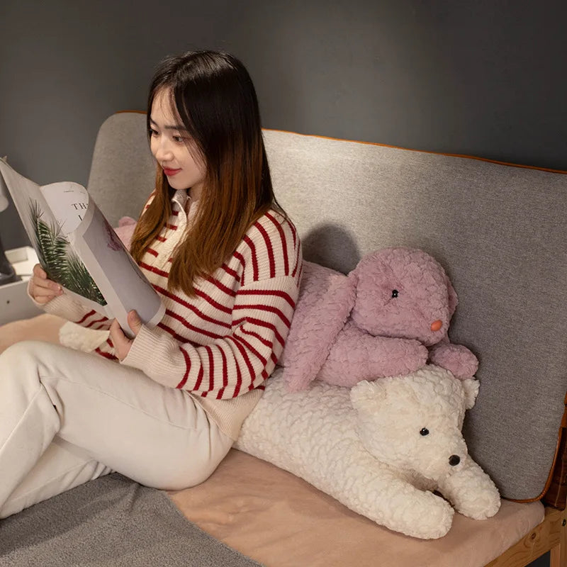 Giant Size Soft Long Pillow Cushion Rabbit Plush Toys Stuffed Bear Popular Birthday Gifts Girls Kid's Present 90/120CM ShopOnlyDeal