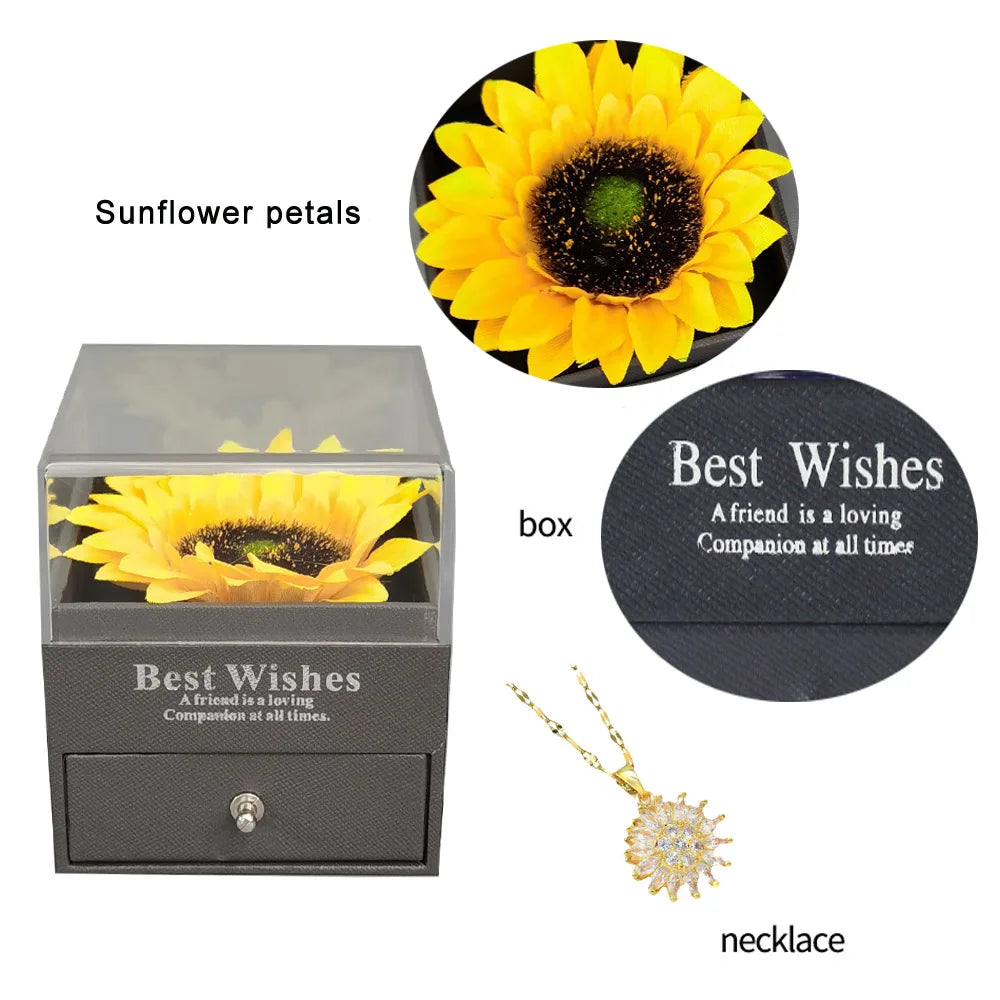 Perfect Sunflower Gift for Wife and Mom | Wedding Anniversary, Mother's Day, Christmas, Valentine's Day ShopOnlyDeal