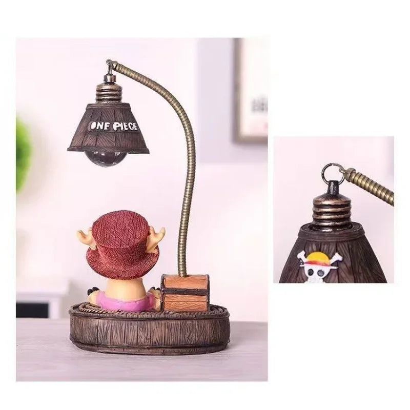 One Piece Luffy high-value animation peripheral cartoon cute desktop night light decoration learning office unisex birthday gift ShopOnlyDeal