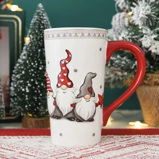 Christmas Gift Ceramic Cup Large Capacity Coffee Mug Santa Claus Afternoon Tea Juice Drink Milk Cups Office home Water Cup ShopOnlyDeal