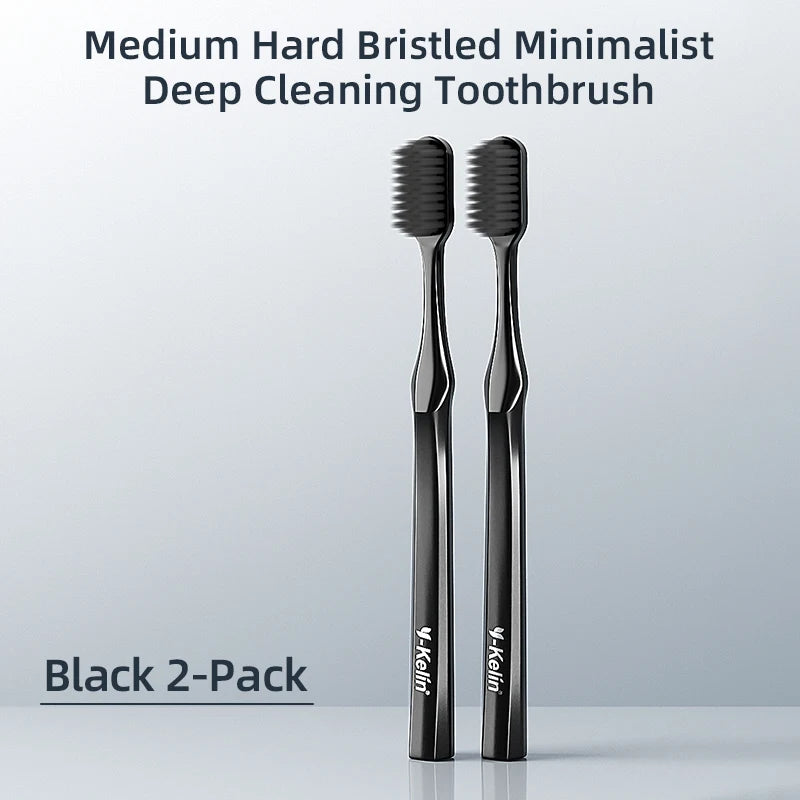 Extra Hard And Adult Cleaning Set For Men's Small And Medium Bristle Toothbrushes, Designed For Household Use ShopOnlyDeal