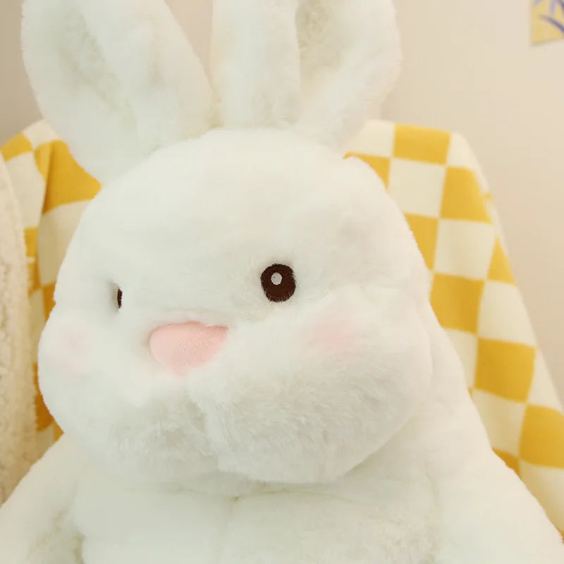 Giant Lazy Rabbit Dolls Soft Plush Cute White Bunny Animal Toys Baby Sleep Pillows Cushion Kids Girl Birthday Gift Kawaii Decor ShopOnlyDeal