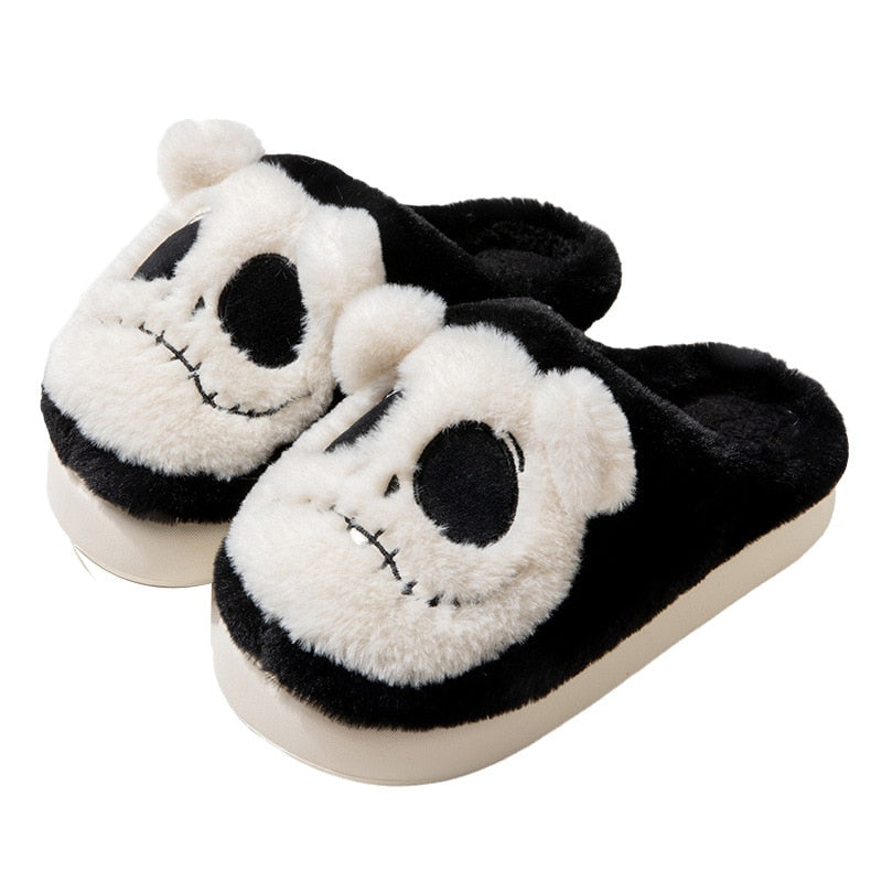 Home Slipper for Women Winter Autumn Plush Comfy Warm Indoor Cotton Lady Girls Shoes Slides Designer Goth Zombie Bear Slippers ShopOnlyDeal