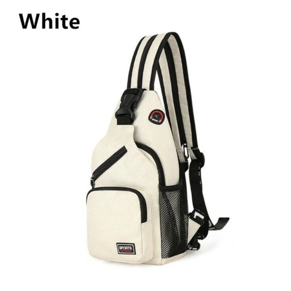 Men & Women Fashion Chest Bag | Shoulder Bag | Crossbody Bag | Oxford Cloth Sport Bag for Outdoor Activities ShopOnlyDeal