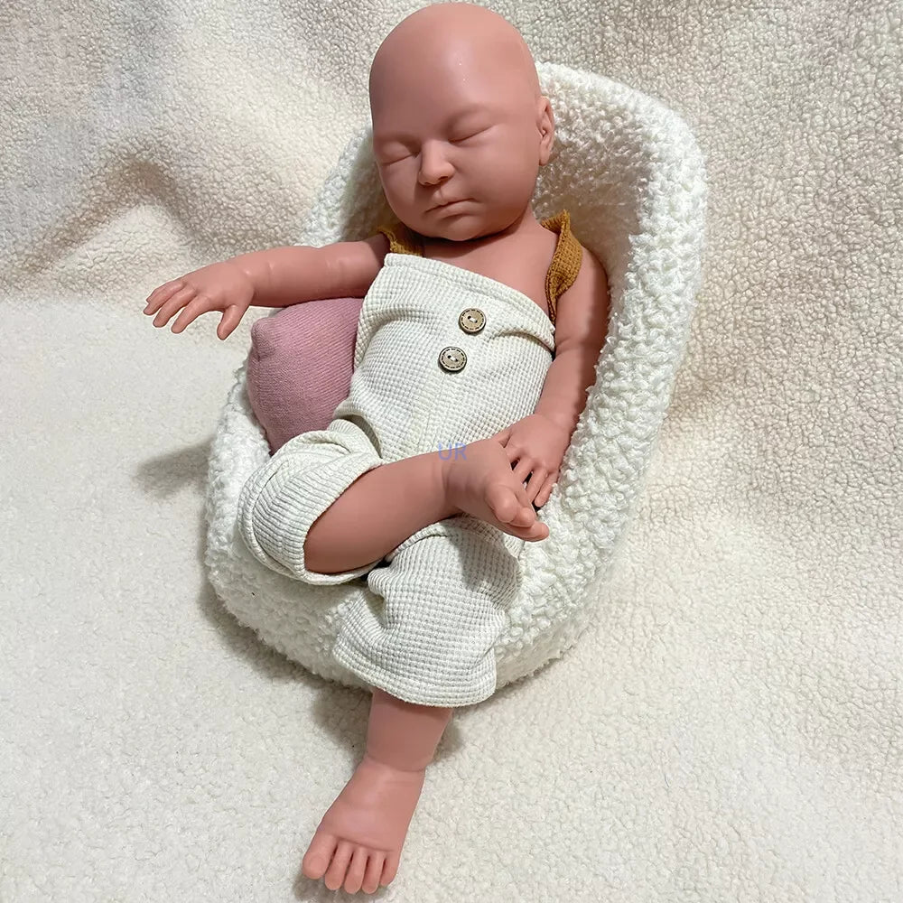 55cm Silicone Reborn Baby Doll Lifelike Girl With Skin Details For Kids Xmas Birthday Parents New Year Gift Dolls Collectible ShopOnlyDeal