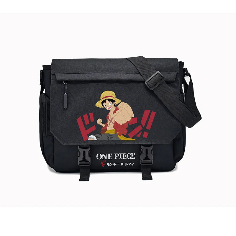 Anime One Piece One-Shoulder Backpack | Luffy Giant Naruto Totoro Students Crossbody Bag Kids Schoolbag ShopOnlyDeal
