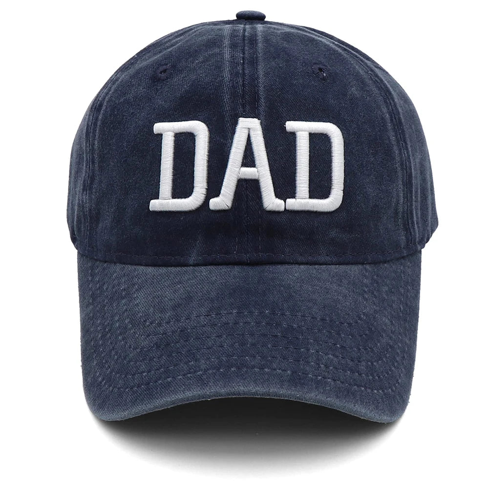 Mom And Dad Hats Fathers Day Mom Dad Gifts Hat Embroidered Adjustable Outdoor Black Baseball Caps For Couples Parents ShopOnlyDeal