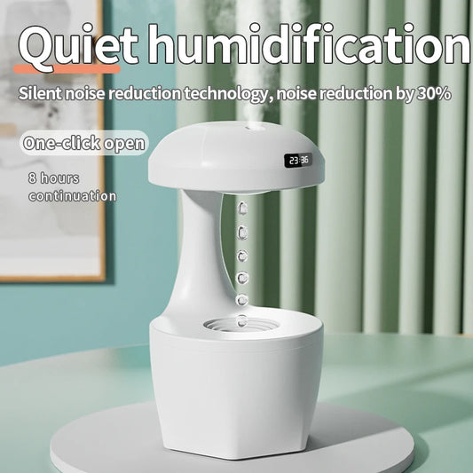 Mute Counter Current Humidifier Levitating Water Drops Cool Mist Maker Fogger Relieve Fatigue Anti-gravity Air Humidifier ShopOnlyDeal