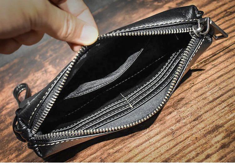 Men's Genuine Leather Clutch | High-Quality Long Wallet, Women's Luxury Mobile Phone Bag, Credit Card Holder Purse, Wrist Bags | Stylish, Functional Design for Everyday Use ShopOnlyDeal