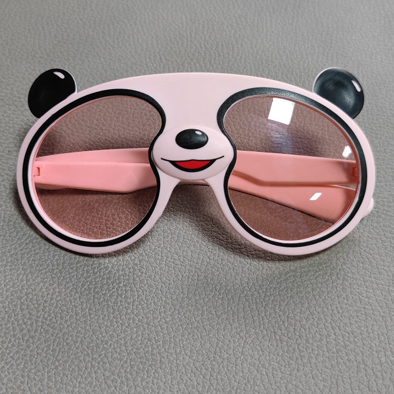 Children Sunglasses Cartoon Panda Shape Fashion Sunglasses Trend Kid's Glasses Face Decor Children's Birthday Gift Toys Cute ShopOnlyDeal