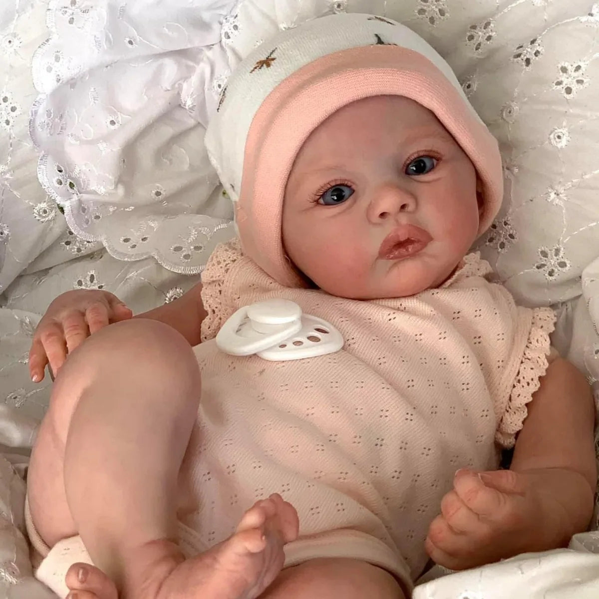 Cute 48cm Meadow Baby Reborn 3D-Paint Skin with Vein Realistic Silicone Doll Toy Handmade Painted Hair Princess Toddler Bebe Toy ShopOnlyDeal