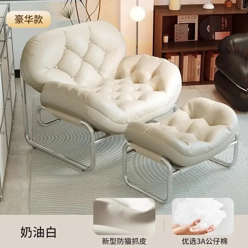 Lazy Sofa, Home Living Room, Casual Single Sofa Chair, Small Apartment, Balcony, Can Lie Down or Sleep, Nap Time, Reading Chair ShopOnlyDeal