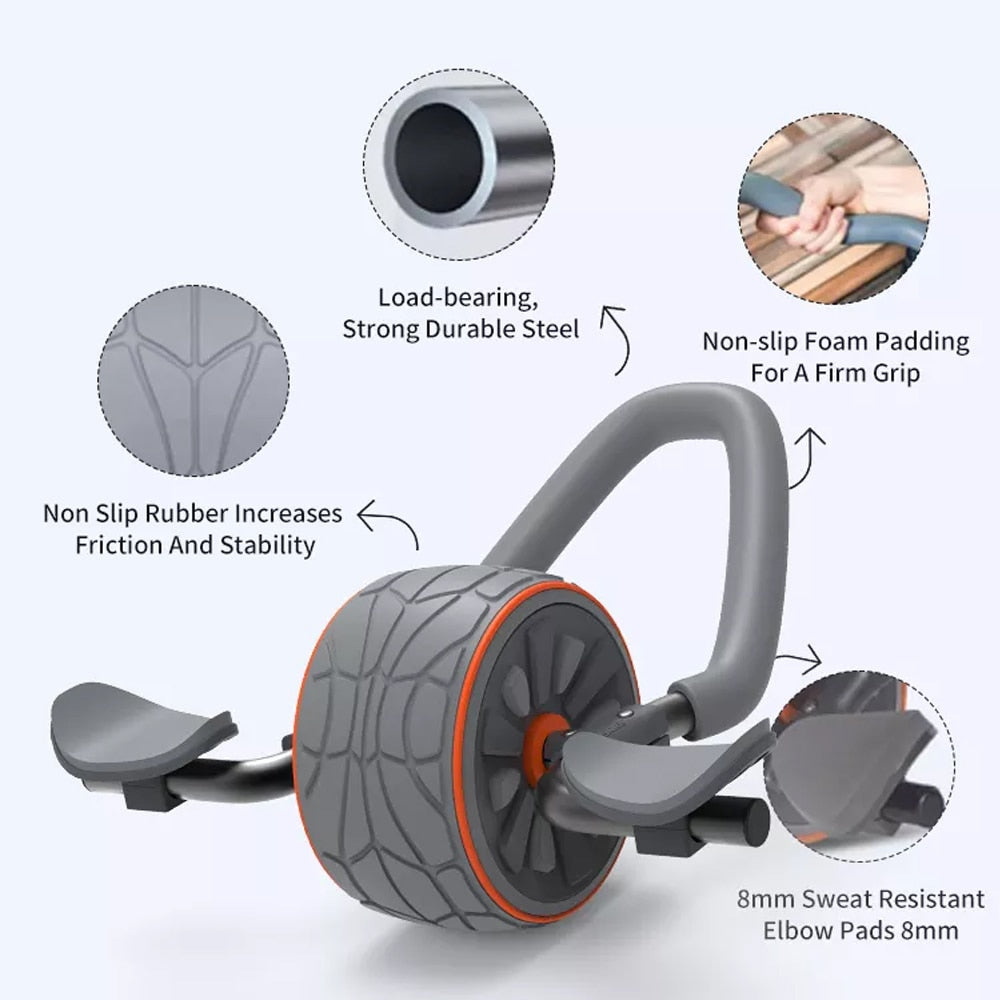 AbWheelV3 Ab Wheel Roller with Elbow Support, Knee Pad Ab Wheel, Upgraded 2023 Version ShopOnlyDeal