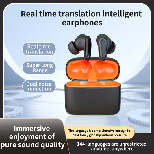 Translator headset languages instant translation intelligent voice translator wireless bluetooth translator headset  translator ShopOnlyDeal