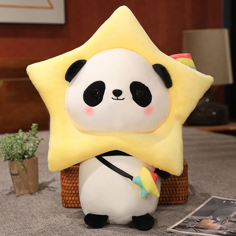 Kawaii Panda Plush Toy Stuffed Soft 30cm Dressed Panda Cosplay Unicorn Bunny Avocado Sun Flower Creative  Doll Kids Girls Gift ShopOnlyDeal