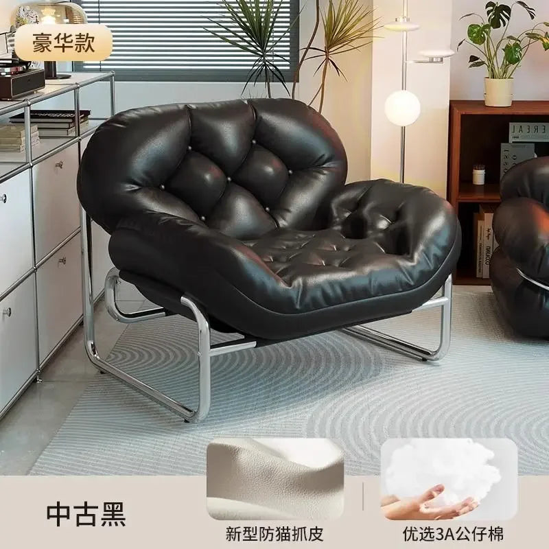 Lazy Sofa, Home Living Room, Casual Single Sofa Chair, Small Apartment, Balcony, Can Lie Down or Sleep, Nap Time, Reading Chair ShopOnlyDeal