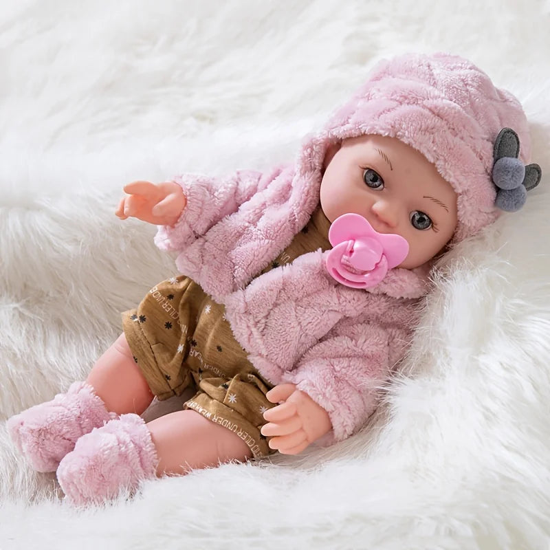 12in/30cm Doll Baby Simulation Soft Appease Be Education Reborn Doll Accessories Birthday Christmas kids Children's Day Gift ShopOnlyDeal