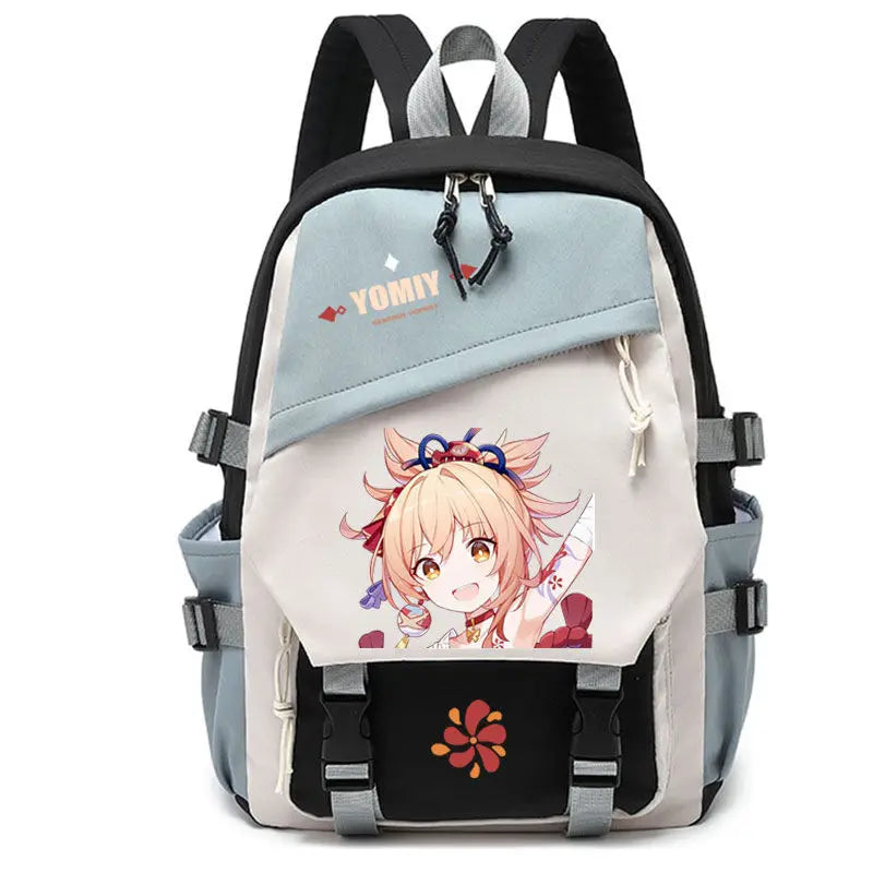 Genshin Impact Anime Cosplay Students School Bag Backpack Beelzebul Ayaka Xiao Bookbag Travel Rucksack Outdoor Boys Girls Gifts ShopOnlyDeal