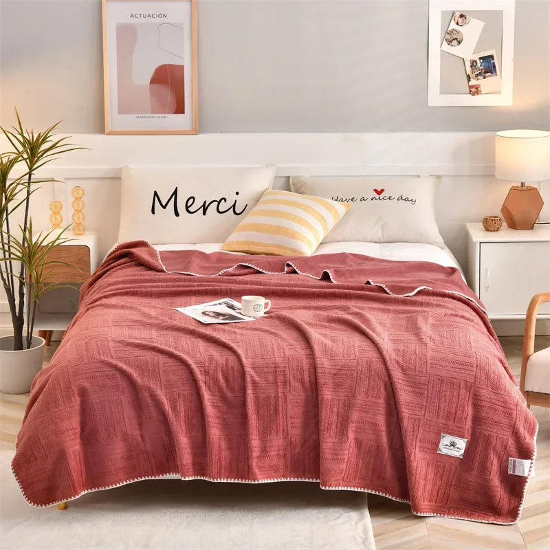 Milk Velvet Cooling Blanket | Lightweight Summer Comforter for Bed & Couch | Cozy Soft & Suitable for All Seasons ShopOnlyDeal