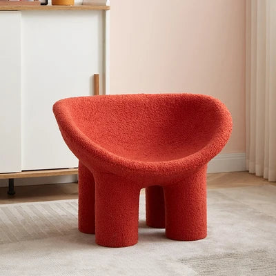 MOMO Elephant Leg Chair Children Nordic Designer Single Simple Creative Ins Lamb Velvet Leisure Chair Elephant Stool ShopOnlyDeal