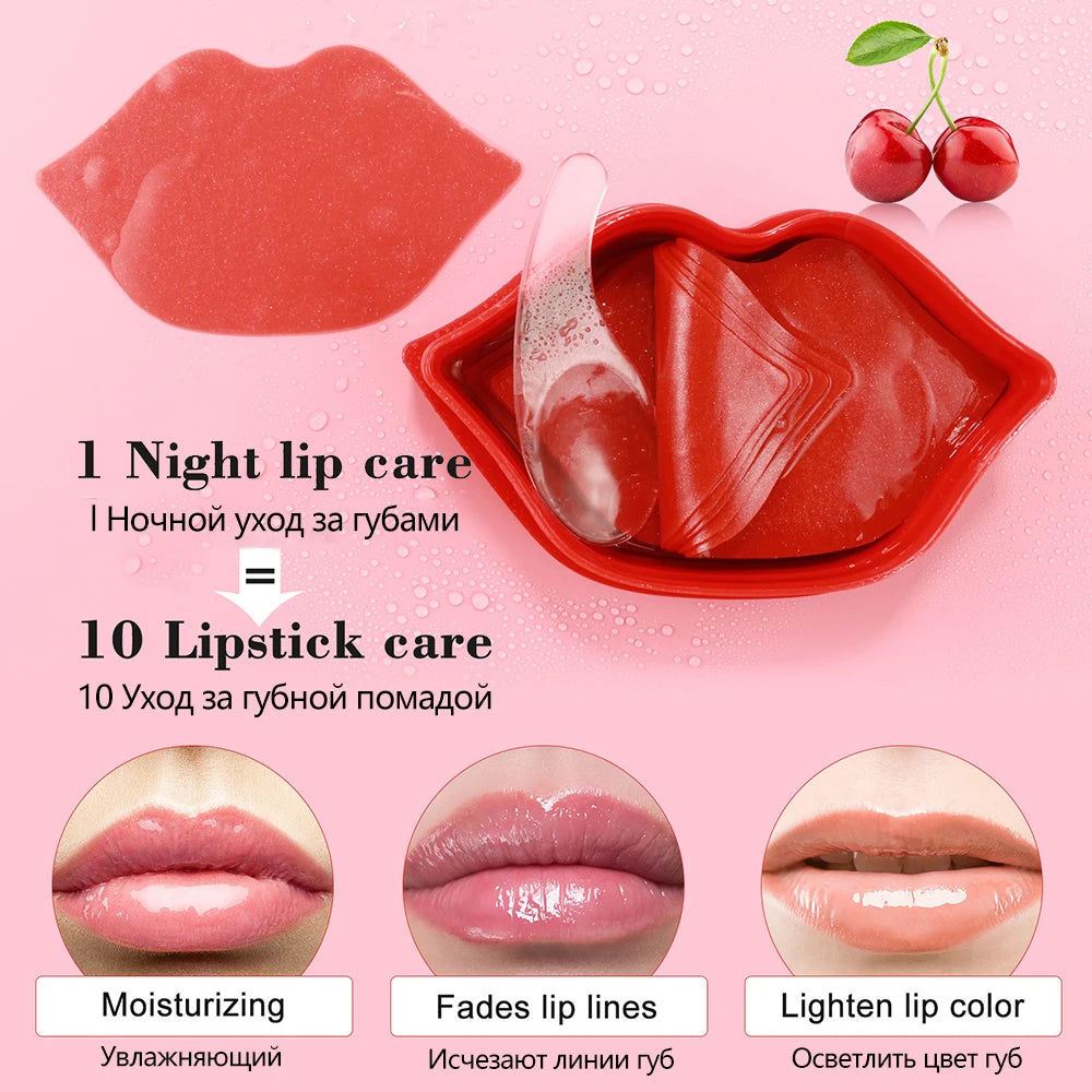 Fruit Vitamin C Moisturizing Skincare Lip Mask | Reducing Lip Wrinkles & Repairing Skin | Lip Patches for Face Care | Recreate Sexy Lips ShopOnlyDeal