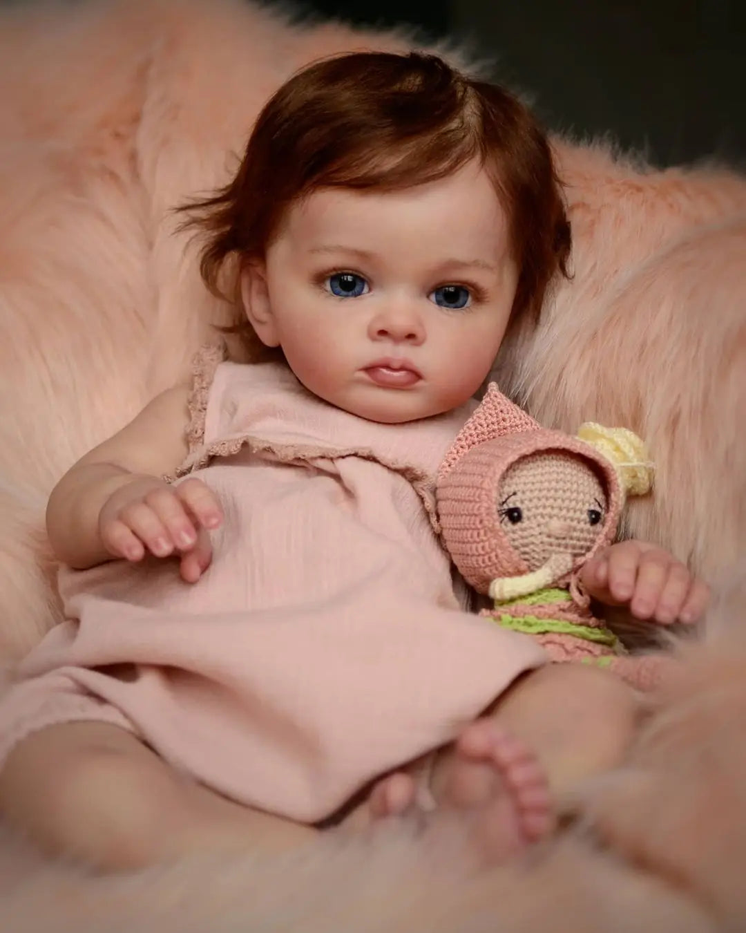 60CM 24inch Lifelike  Toddler Doll Finished Reborn Baby Dolls Tutti Handmade Dolls Toy Christmas Gift For Girls ShopOnlyDeal