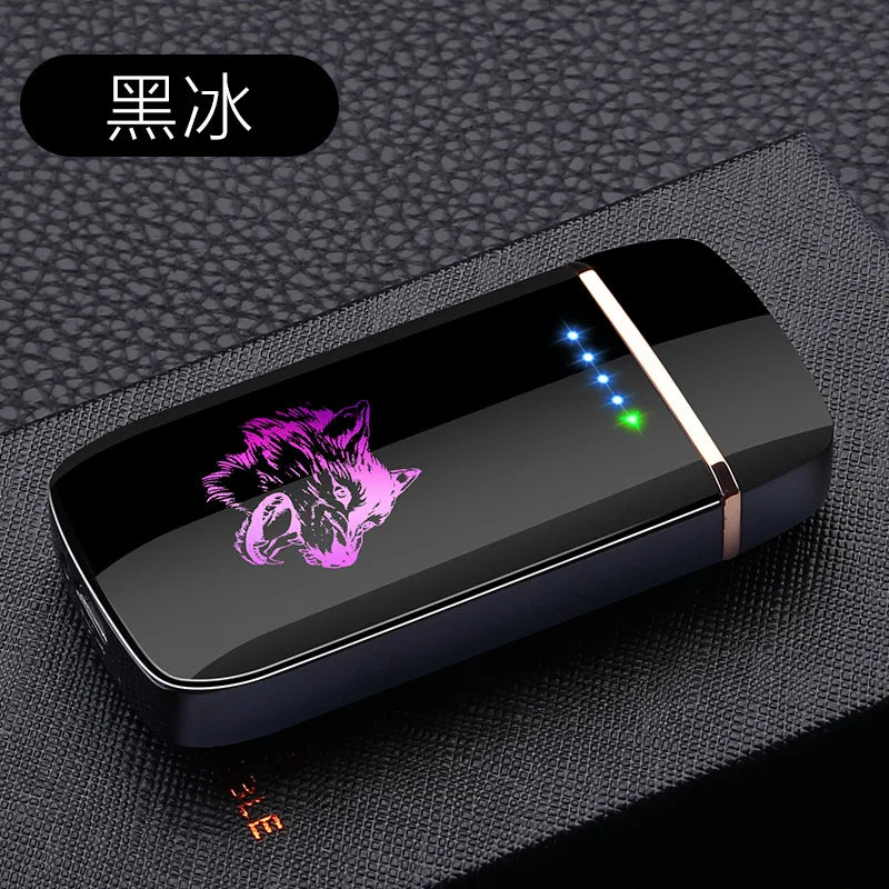 New Smart Induction Dual Arc Plasma Electric Lighter USB Lighter Innovative Side Slip Ignition Personalized Custom Lighter ShopOnlyDeal