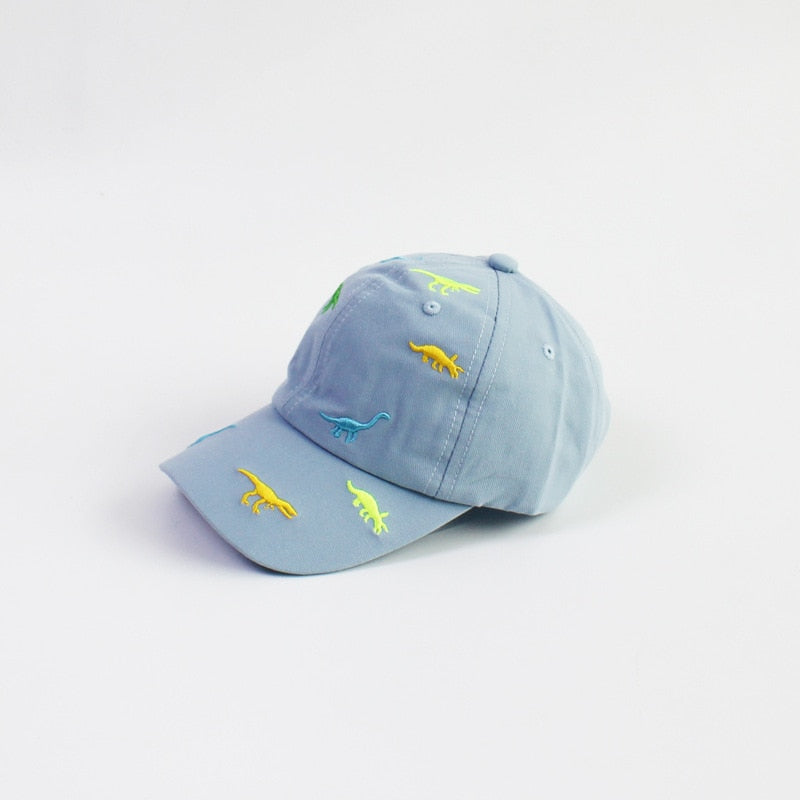 Cartoon Dinosaur Children Baseball Cap Cute Animal Kids Sun Hat Spring Corduroy Outdoor Boys Girls Peaked Caps Bonnet Gorras ShopOnlyDeal