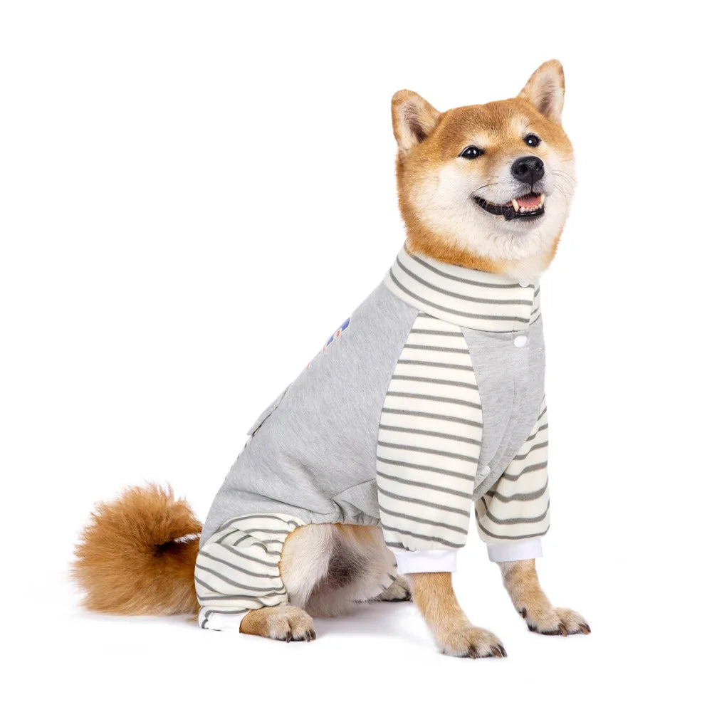 Cartoon Large dog clothes Jumpsuit Pajamas Big Dog Clothes Samoyed Husky Labrador Golden Retriever Costume Outfit ShopOnlyDeal