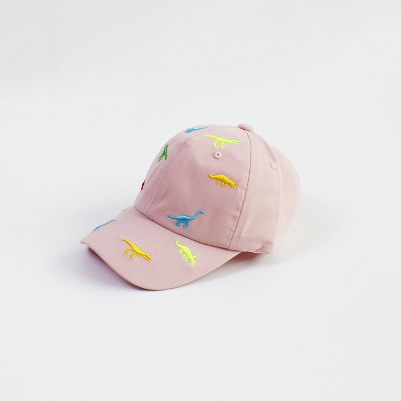 Cartoon Dinosaur Children Baseball Cap Cute Animal Kids Sun Hat Spring Corduroy Outdoor Boys Girls Peaked Caps Bonnet Gorras ShopOnlyDeal