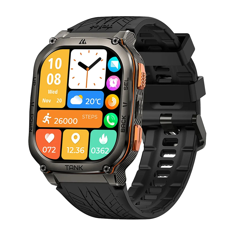 2024 Original KOSPET TANK M3 Ultra GPS Smartwatch for Men and Women | 480mAh Battery Digital Fitness AMOLED AOD Bluetooth Watch ShopOnlyDeal