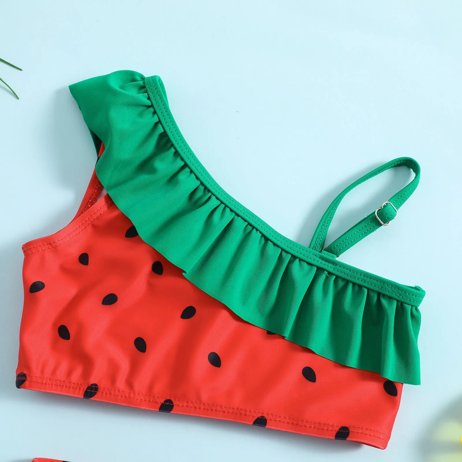 1 2 3 4 5 Years Toddler Kids Baby Girl Swimsuits Cute Watermelon Prints Sleeveless Tops+Shorts Bikini Bathing Suits Beach Wear ShopOnlyDeal