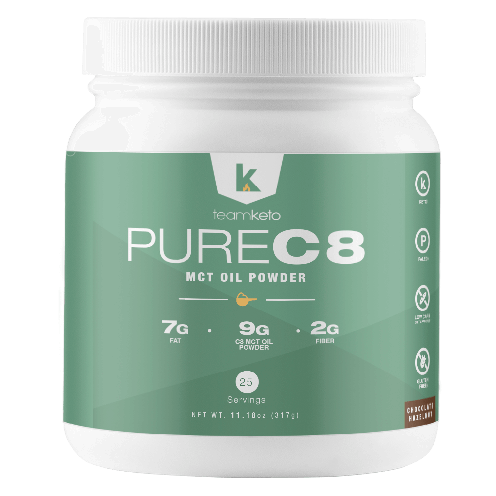 C8 MCT Oil Powder TeamKeto