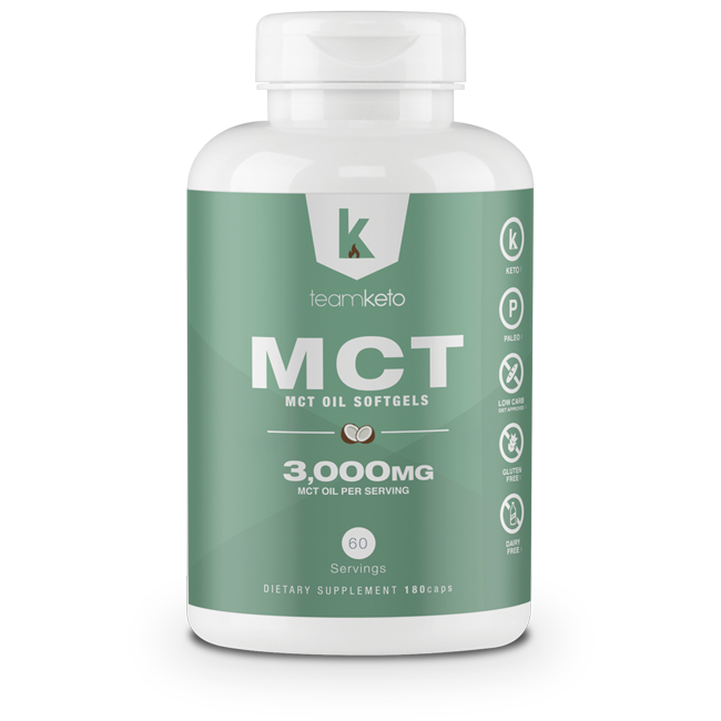 MCT Oil Softgels TeamKeto