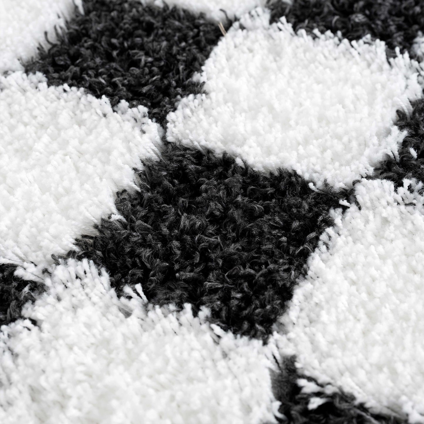 Atira Black & White Checkered Area Rug | Bold Contrast for Contemporary Spaces Boutique Rugs