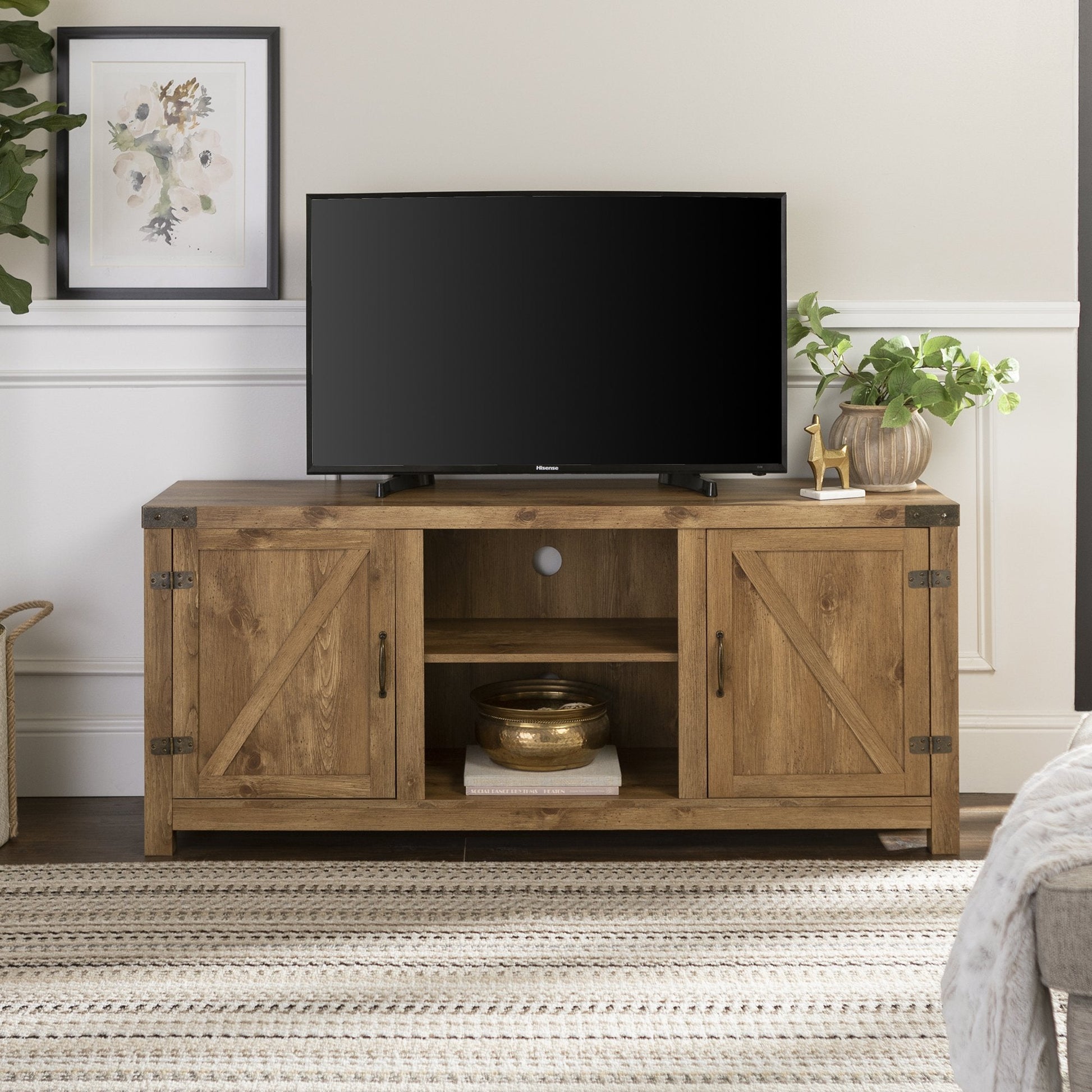 Barn Door TV Stand Walker Edison