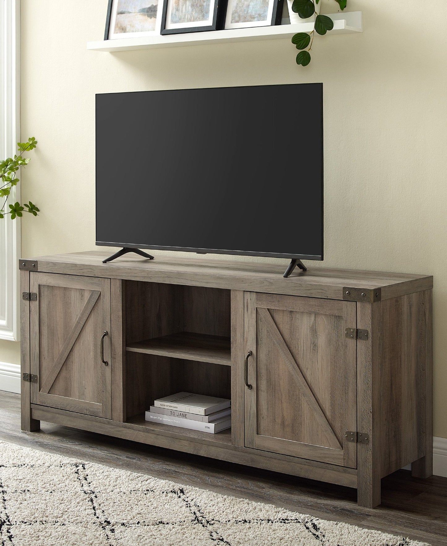 Barn Door TV Stand Walker Edison