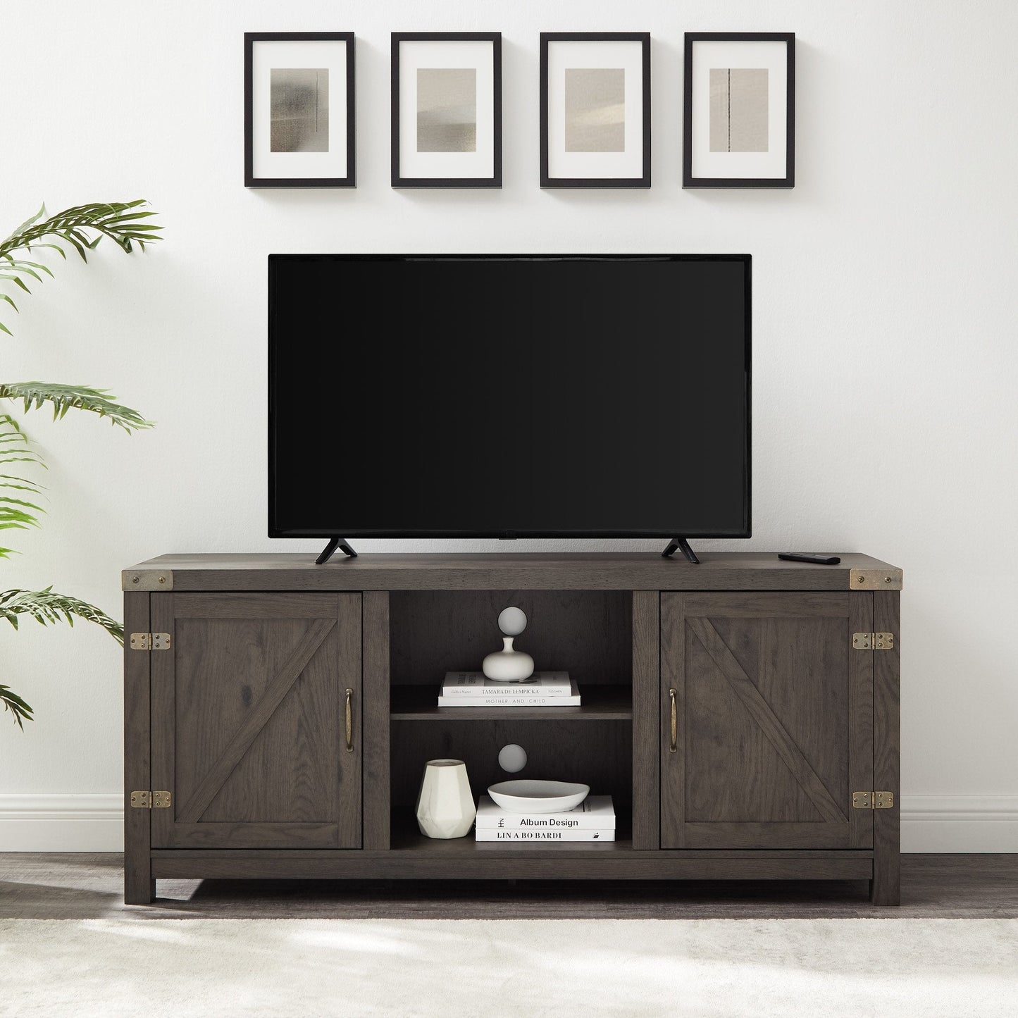 Barn Door TV Stand Walker Edison