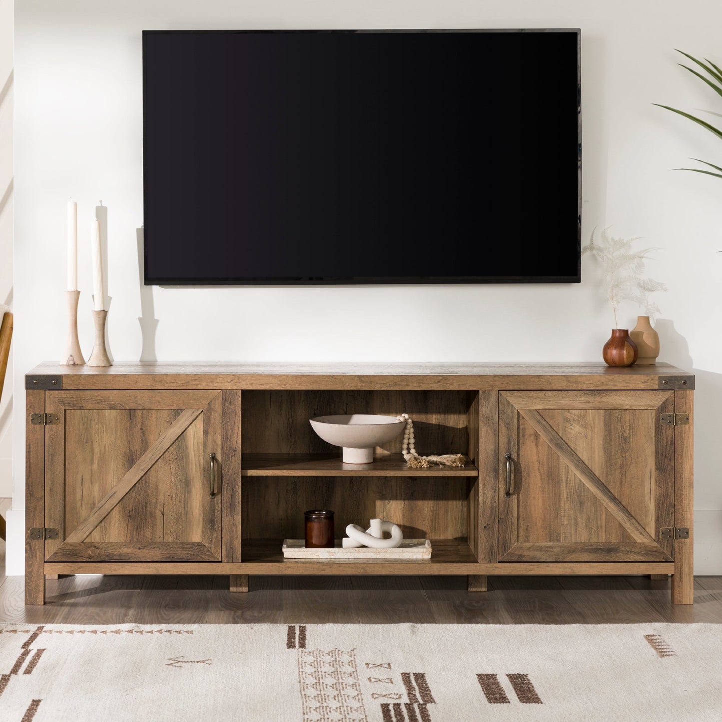 Barn Door TV Stand Walker Edison