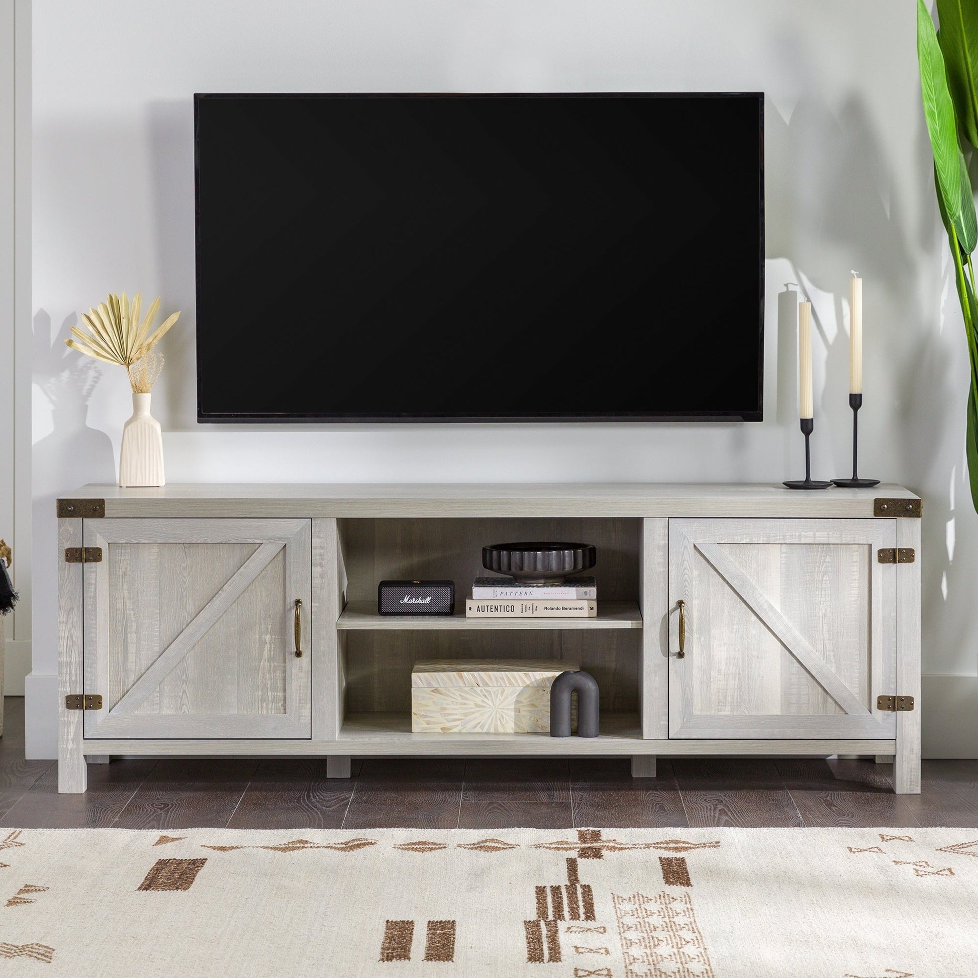 Barn Door TV Stand Walker Edison