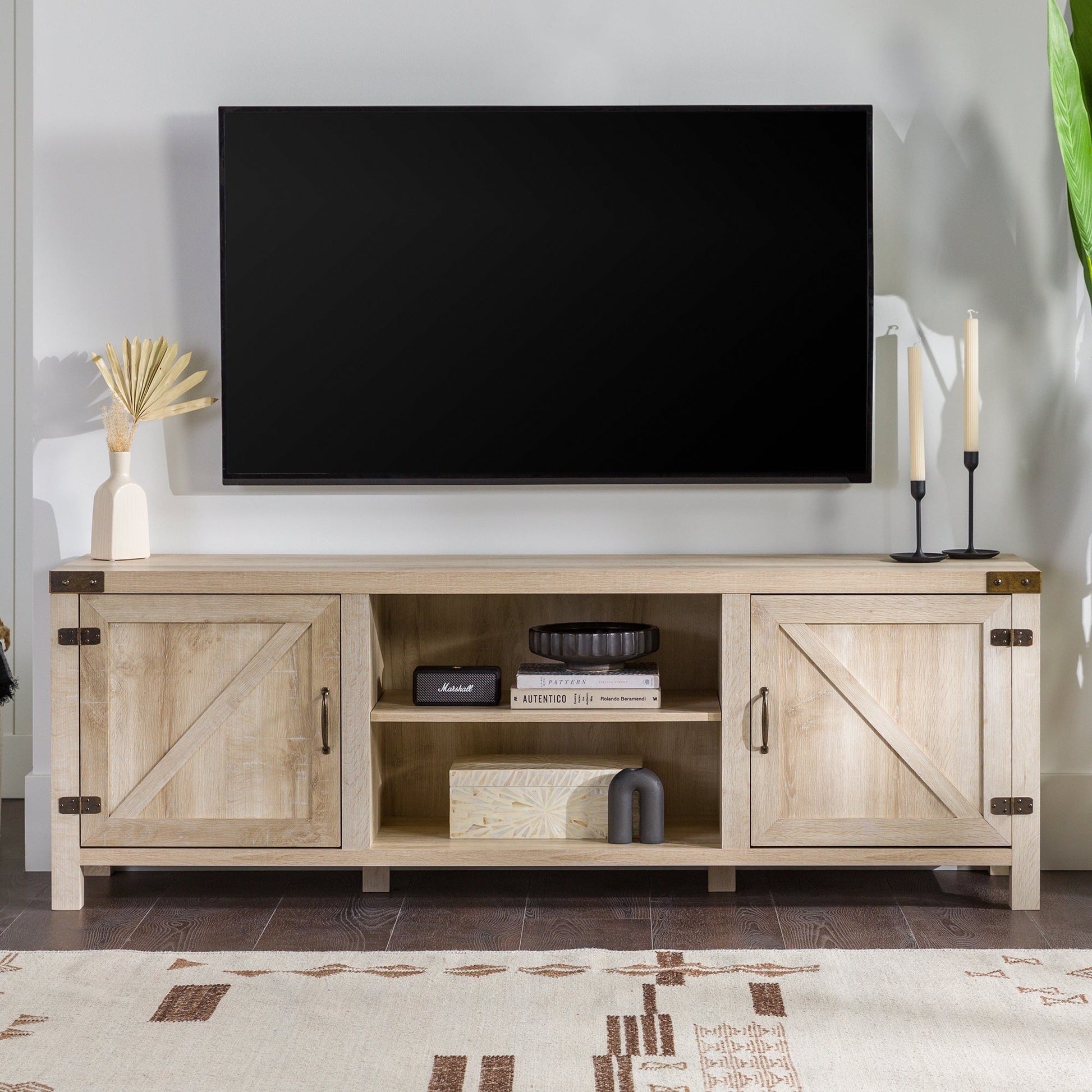 Barn Door TV Stand Walker Edison