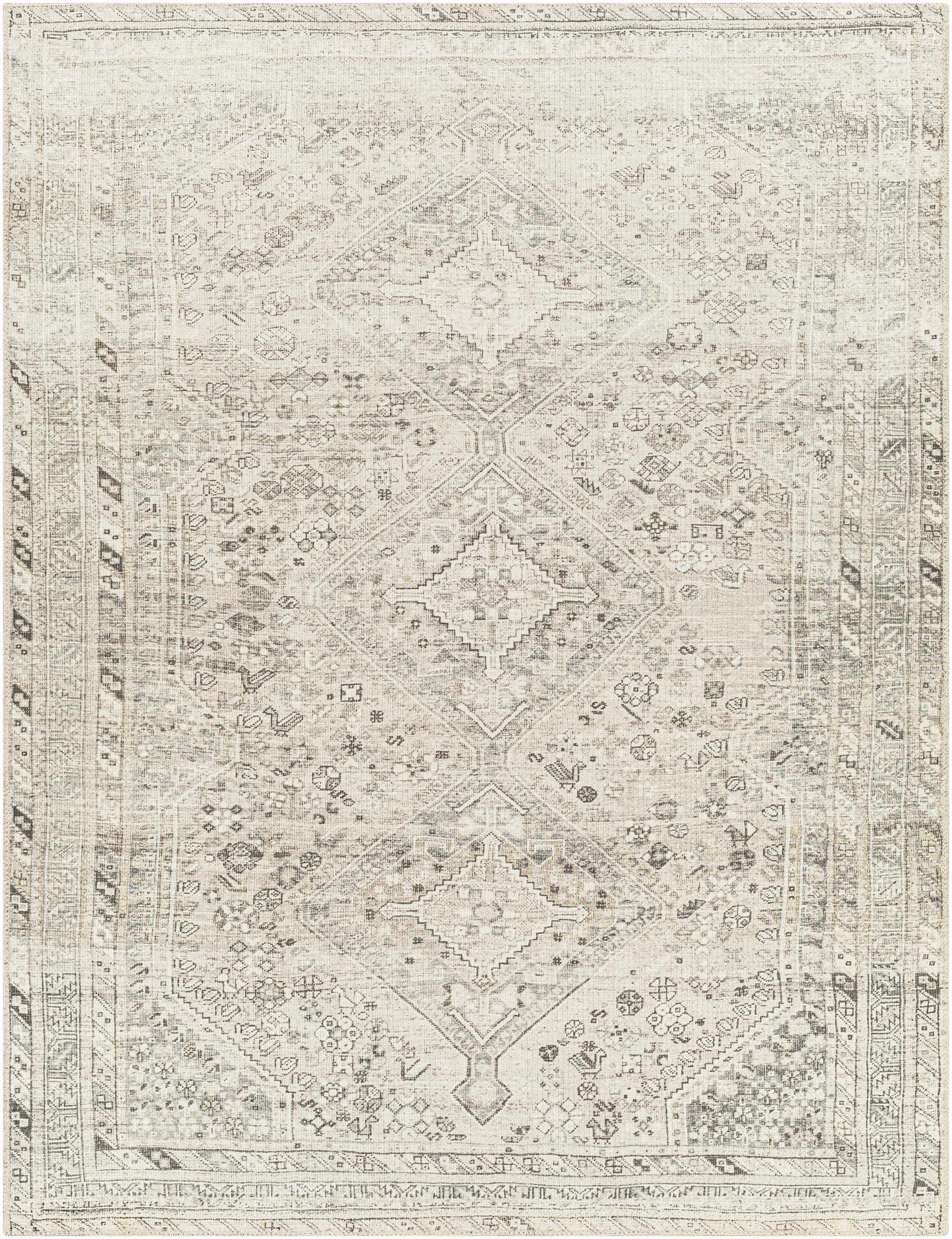 Barny Cream & Sage Washable Rug Boutique Rugs