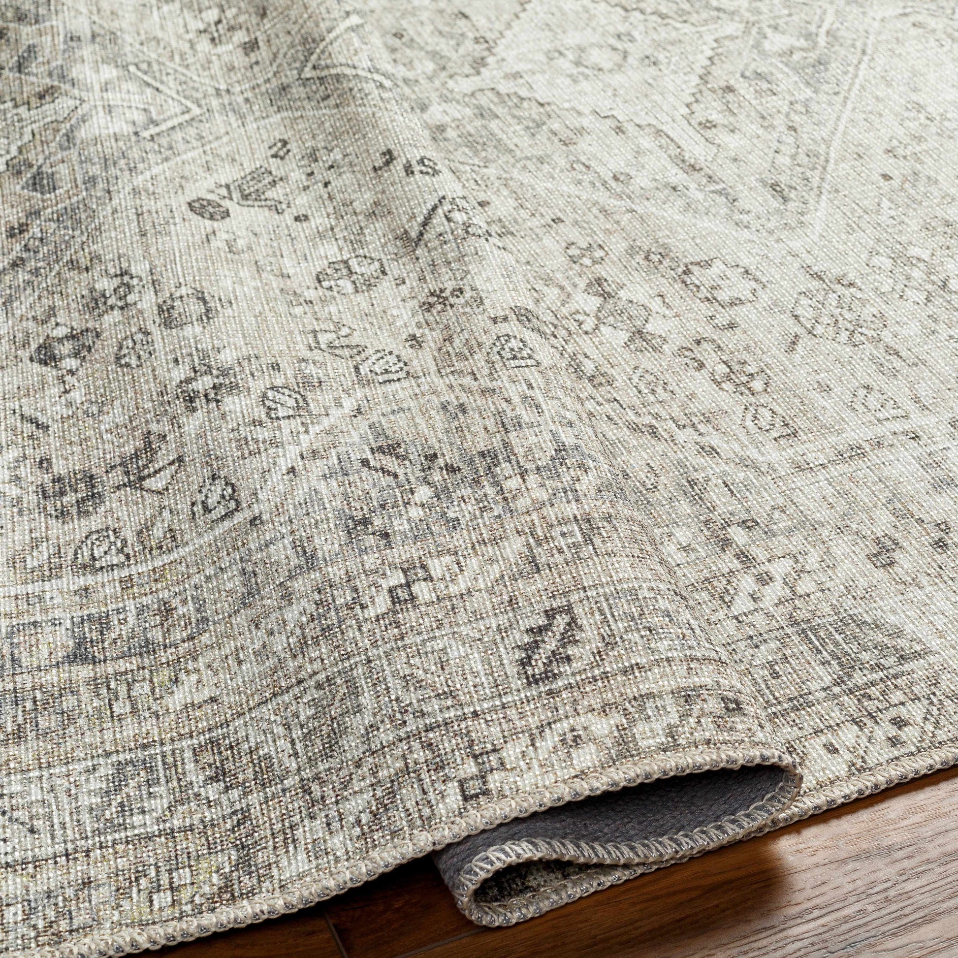 Barny Cream & Sage Washable Rug Boutique Rugs