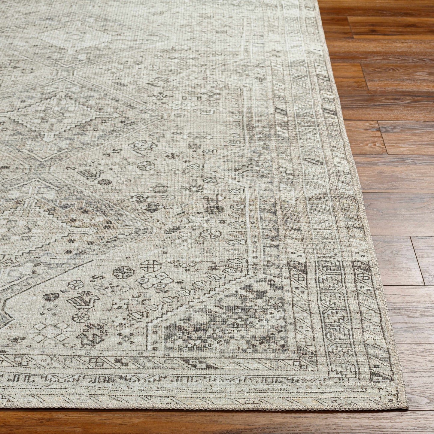 Barny Cream & Sage Washable Rug Boutique Rugs