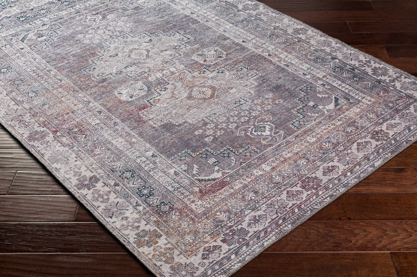 Baltinglass Brown Washable Area Rug Boutique Rugs